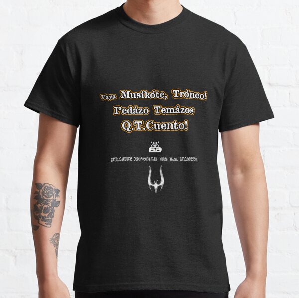 018)SOLOFrases-art-eddyscap Camiseta clásica