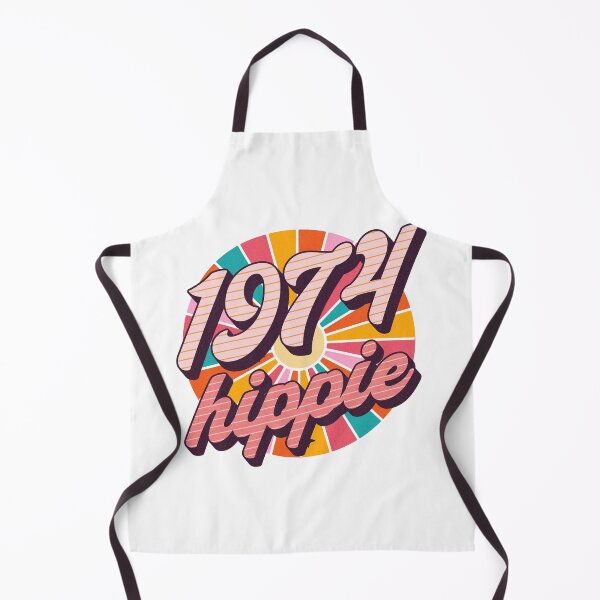 Item preview, 1974 Hippie - Since 1974 - Christmas Gift For Old Hippies Born In 1974 designed and sold by AlanPhotoArt.