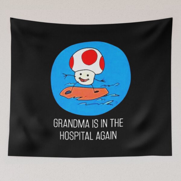 Item preview, grandma is in the hospital again designed and sold by Handrixx.