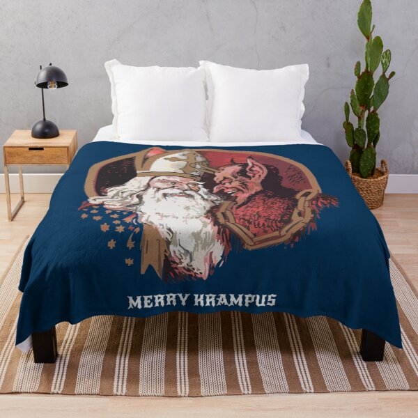 Artikelvorschau, Fröhlicher Krampus Gruss Vom Christmas Demon entworfen und verkauft von amyaspeterson.