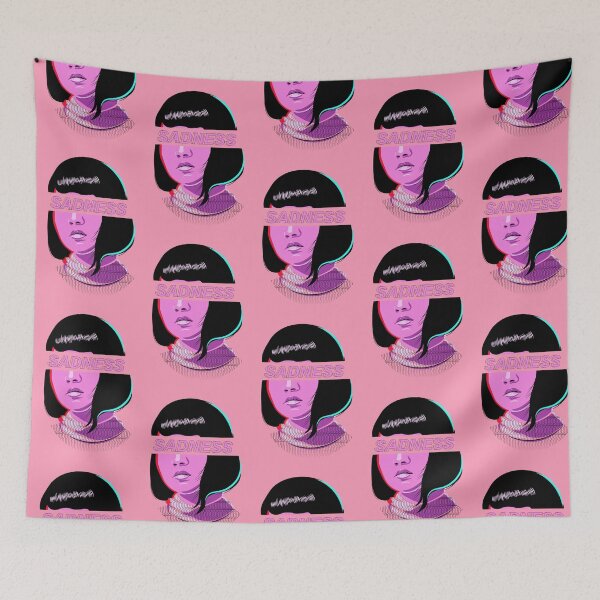 Item preview, Sadness and Vaporwave Girl designed and sold by aartmoore.
