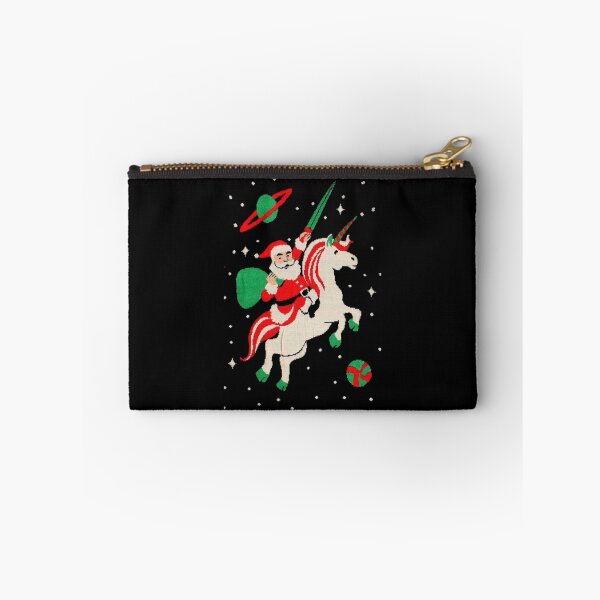 Artikelvorschau, Weihnachtsmann und Einhorn entworfen und verkauft von amyaspeterson.
