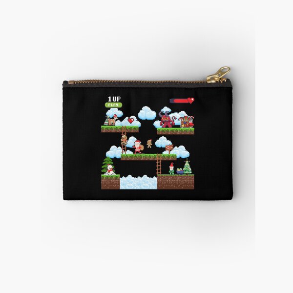 Artikelvorschau, Santa vs Krampus Pixel Art 8-Bit hässliches Weihnachtsspiel entworfen und verkauft von amyaspeterson.