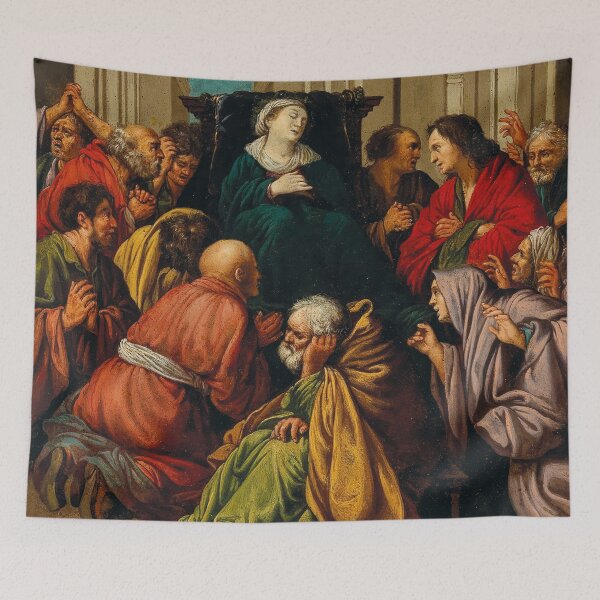 Item preview, The Dormition of the Virgin | Carlo Saraceni | 1625 Baroque Biblical Art designed and sold by CJET.