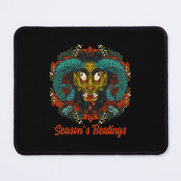Item preview, Season’s Beatings Krampus   designed and sold by amyaspeterson.