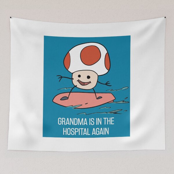 Item preview, grandma is in the hospital again designed and sold by Handrixx.