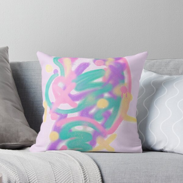 Item preview, RED SPRAY TEST - graffiti texture colour designed and sold by maxime archambault.