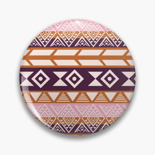 Item preview, Pink, Blue Colorful Aztec, Mexican, Ukrainian watercolor flat design. iPhone or Samsung Phone Case Cover designed and sold by RoManSmArt.