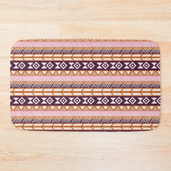 Item preview, Pink, Blue Colorful Aztec, Mexican, Ukrainian watercolor flat design. iPhone or Samsung Phone Case Cover designed and sold by RoManSmArt.