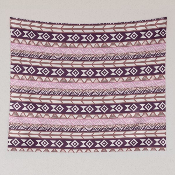 Item preview, Brown, Pink, Colorful Aztec, Mexican, Ukrainian watercolor flat design. iPhone or Samsung Phone Case Cover designed and sold by RoManSmArt.