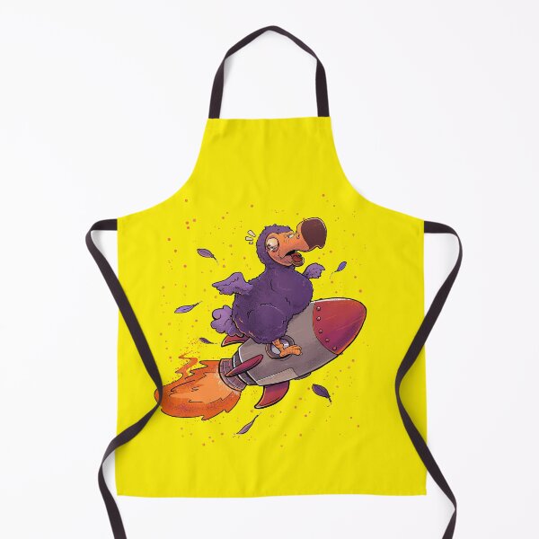 Item preview, Funny Dodo on Rocket Extinct Flightless Bird Animal designed and sold by NUMAcreations.