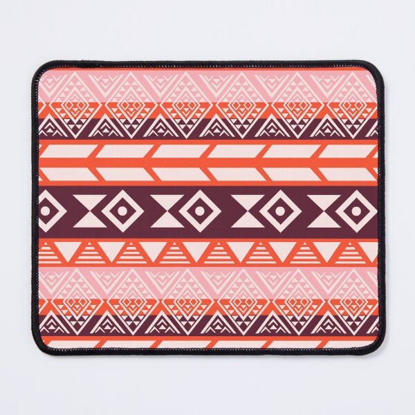 Item preview, Red Colorful Aztec, Mexican, Ukrainian watercolor flat design. iPhone or Samsung Phone Case Cover designed and sold by RoManSmArt.