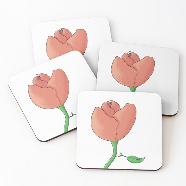 Item preview, Pink Tulip Budding designed and sold by Hannah McIntyre.