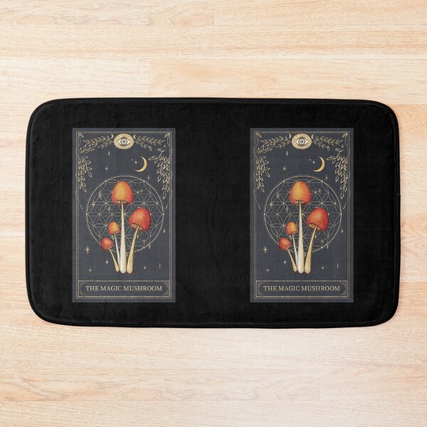 Item preview, Magic Mushrooms Tarot Sticker designed and sold by MagicWolfStar.