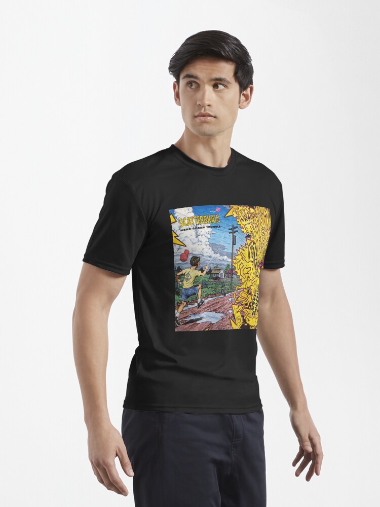 Discover Here Comes Trouble Scatterbrain | Active T-Shirt