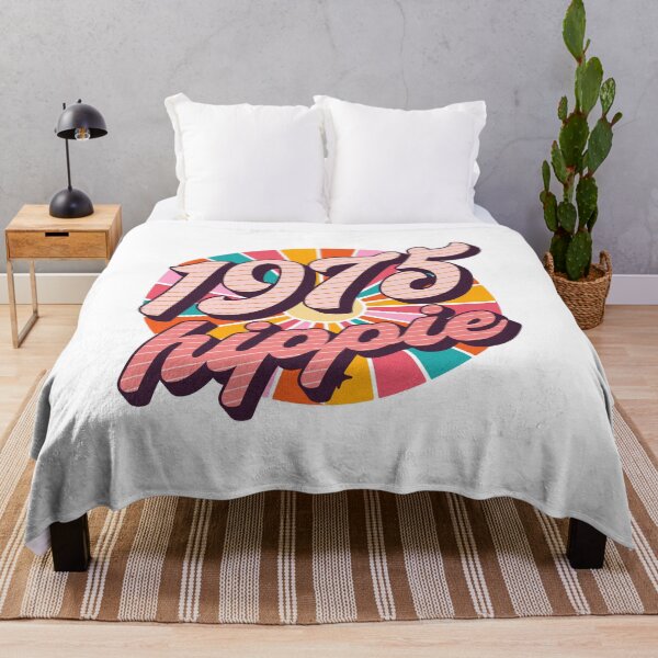 Item preview, 1975 Hippie - Since 1975 - Christmas Gift For Old Hippies Born In 1975 designed and sold by AlanPhotoArt.