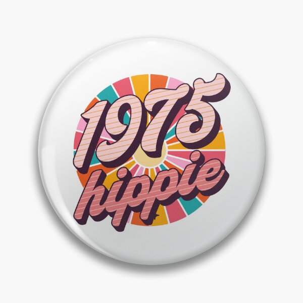 Item preview, 1975 Hippie - Since 1975 - Christmas Gift For Old Hippies Born In 1975 designed and sold by AlanPhotoArt.