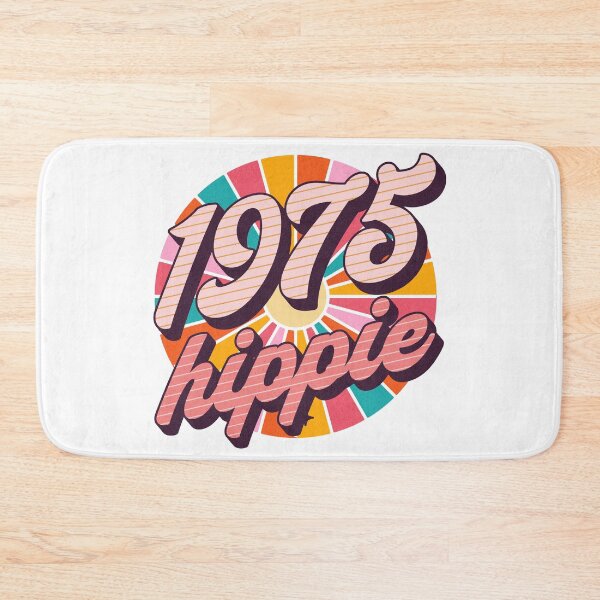 Item preview, 1975 Hippie - Since 1975 - Christmas Gift For Old Hippies Born In 1975 designed and sold by AlanPhotoArt.