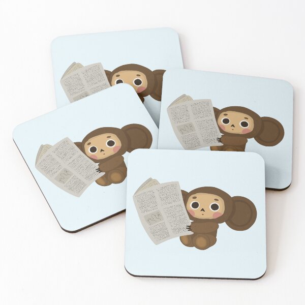 Item preview, Cheburashka with the paper designed and sold by Margo Dardik.