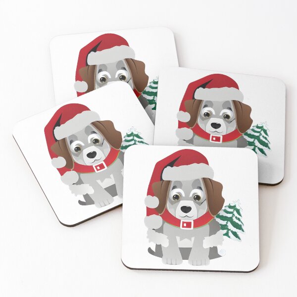 Item preview, Dog with Christmas Tree designed and sold by Sapphire07.