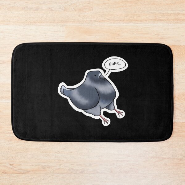 Item preview, " NOPE. " - Pigeon "No" designed and sold by RhaioonArt.