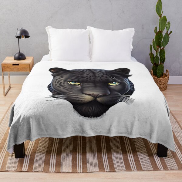 Item preview, Black Panther illustration for cat lovers designed and sold by KOTOdesign.