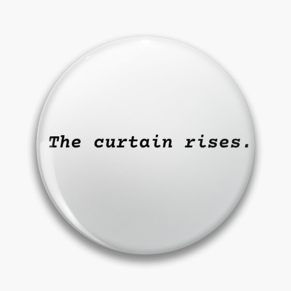 Item preview, The Curtain Rises designed and sold by TheBookAuror.