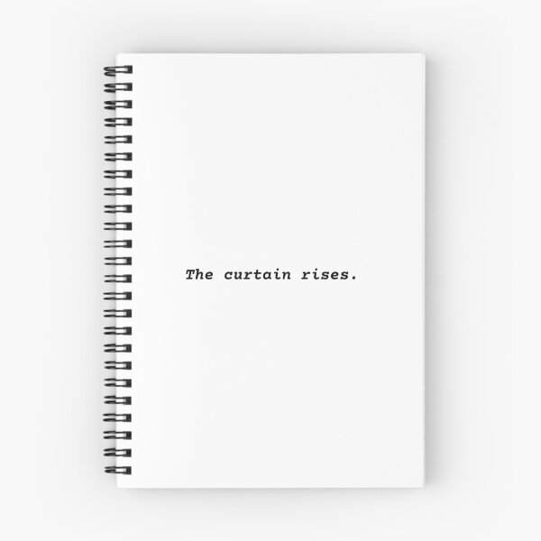 Item preview, The Curtain Rises designed and sold by TheBookAuror.