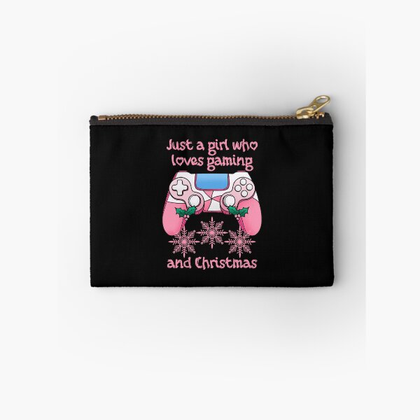 Item preview, Just A Girl Who Loves Gaming And Christmas designed and sold by RockBeeDesigns.