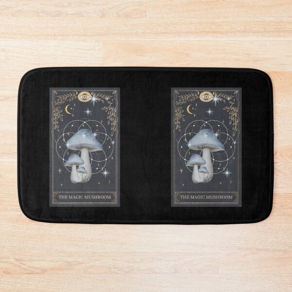 Item preview, Magic Mushrooms Tarot Floor Pillow designed and sold by MagicWolfStar.