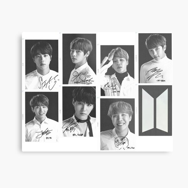 bts photo Metal Print