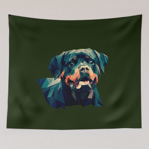 Item preview, Rottweiler black t shirt designed and sold by Danicus666.