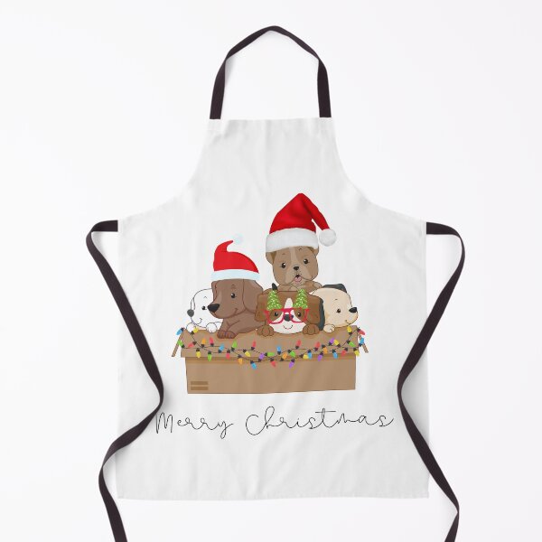 Item preview, Merry Christmas Cute Dogs designed and sold by ashdenent.