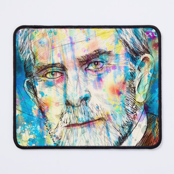 Item preview, JAMES GEORGE FRAZER watercolor portrait designed and sold by lautir.