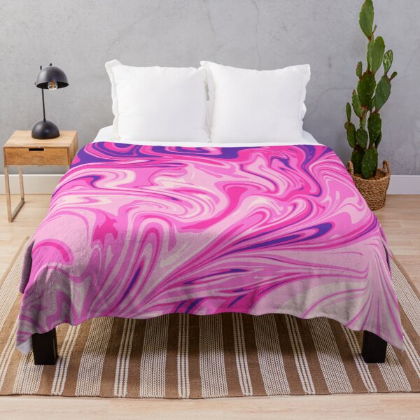 Item preview, Pink Chic Melt Liquid Abstract Artwork designed and sold by patternsoup.
