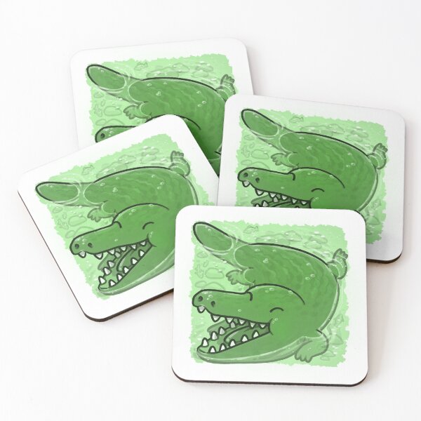 Item preview, Crocodile Laying in Water designed and sold by Penzilla.
