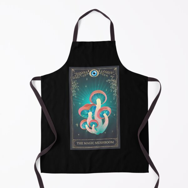 Item preview, Magic Mushrooms Tarot Throw Pillow designed and sold by MagicWolfStar.