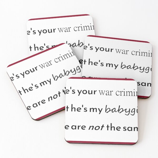 Item preview, Red 'War Criminal / Babygirl' designed and sold by Forest-Bird.