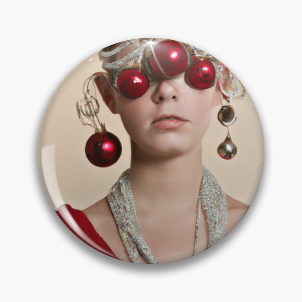 Item preview, Ai Art, Ai Print, Painting Altered Art, Fashion Portrait, Oil Painting, Ai Christmas, Art by Ai ,Gift designed and sold by RadRococo.