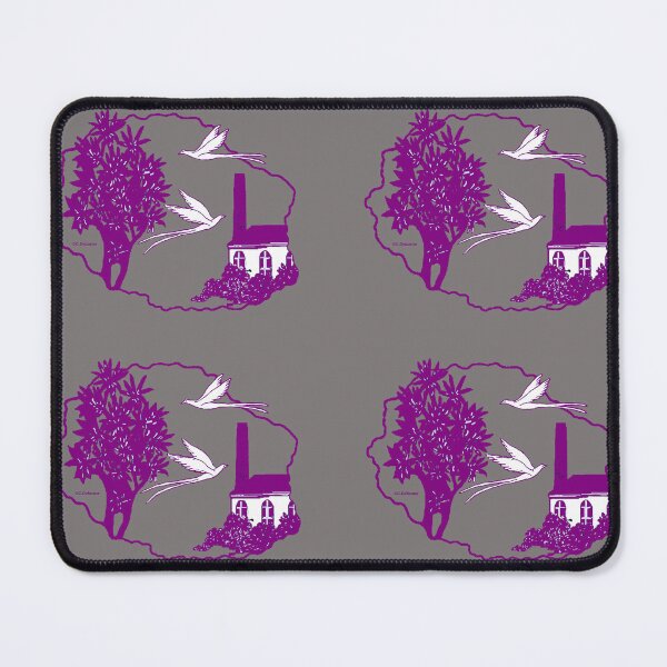 Item preview, Reunion Island. The old factory in purple designed and sold by Catherine Debusne.