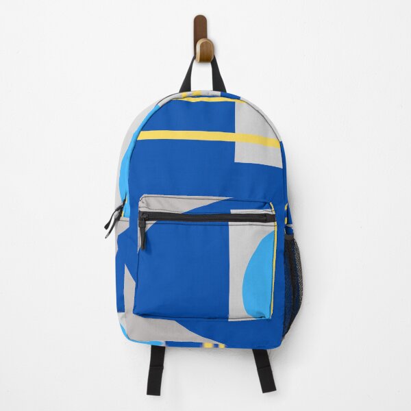 Item preview, Geometrical Grey and Blue Tondo designed and sold by TondoMeander.