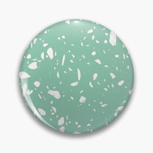Item preview, Mint Green and White Terrazzo Pattern designed and sold by thesnowwhyte.