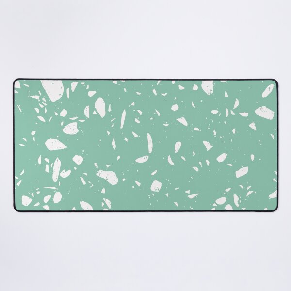 Item preview, Mint Green and White Terrazzo Pattern designed and sold by thesnowwhyte.
