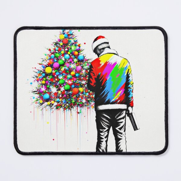 Item preview, CHRISTMAS TREE GRAFFITI Midjourney AI Artwork designed and sold by davidjulie.