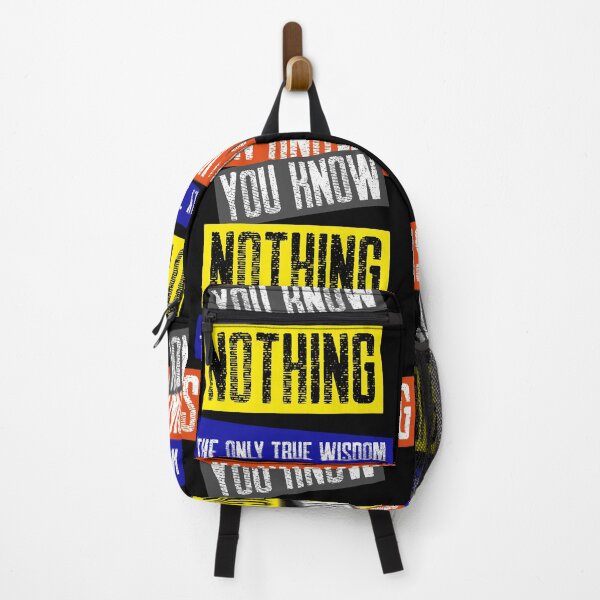 Item preview, The Only True Wisdom is In Knowing You Know Nothing - Inspirational Quotes designed and sold by theredsharp.