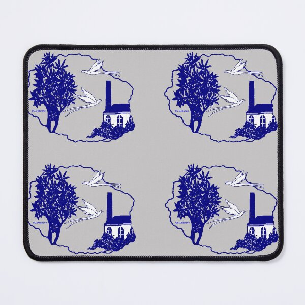 Item preview, Reunion Island. The old factory in blue designed and sold by Catherine Debusne.