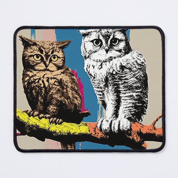 Item preview, A Cat And An Owl designed and sold by TheBaconStudio.