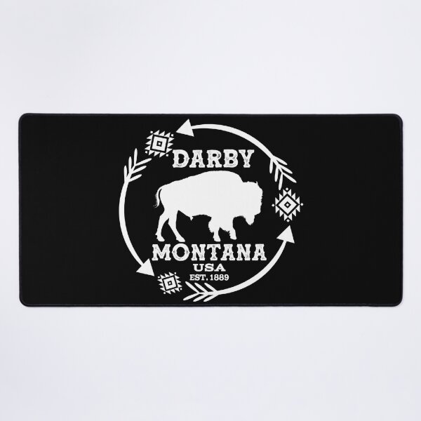 Item preview, Darby, Montana - USA  - With Buffalo designed and sold by handsoftime2020.