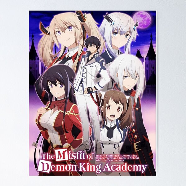 The Misfit of Demon King Academy - Maou Gakuin no Futekigousha Poster for  Sale by Ani Manga