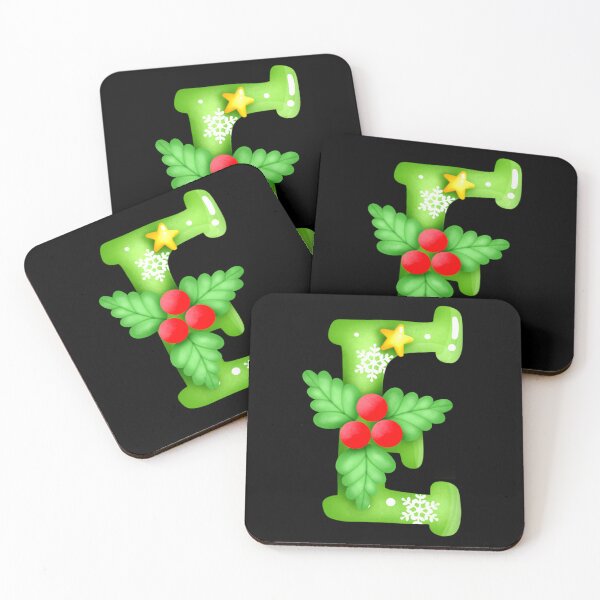Artikelvorschau, Anfangsmonogramm-Weihnachtsfeiertagsbuchstabe E entworfen und verkauft von WhatThePublicWa.